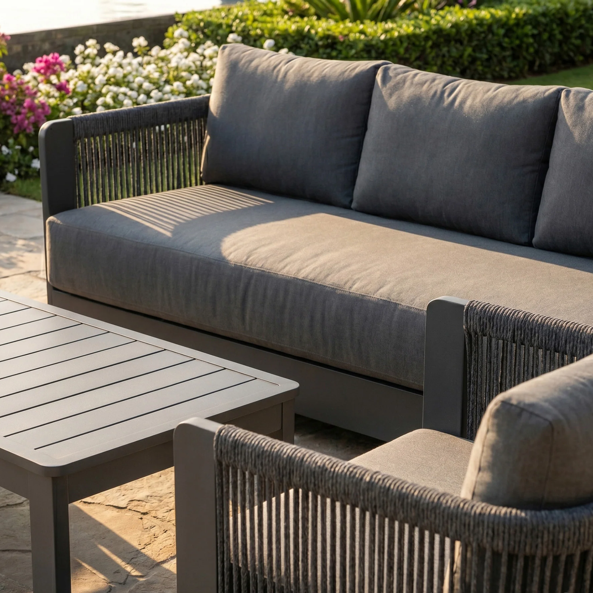 Ardem Outdoor Lounge Set - Onyx - 5 Seater