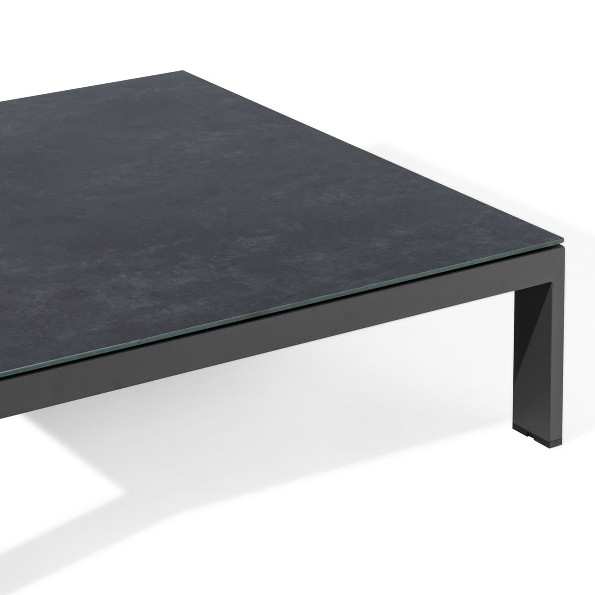 Arilla 3 Seat Sofa Set With Square Coffee Table - Zinc Grey