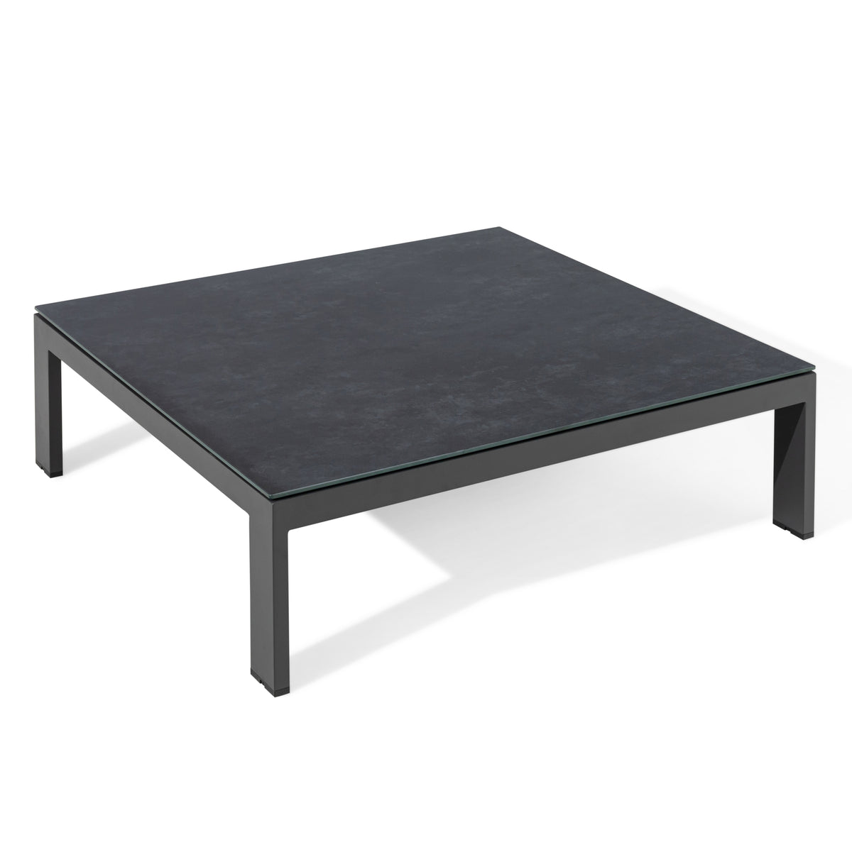 Arilla 3 Seat Sofa Set With Square Coffee Table - Zinc Grey