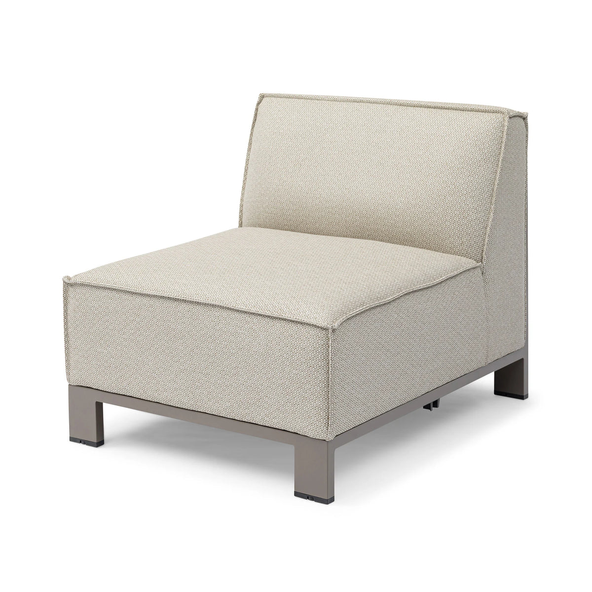 Arilla Medium Corner Sofa Set With Square Coffee Table - Latte