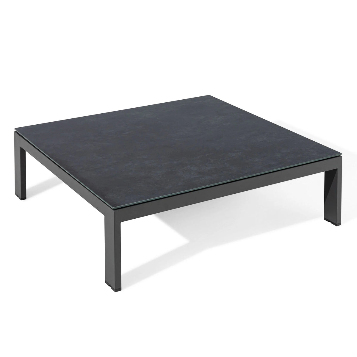 Arilla Medium Corner Sofa Set With Square Coffee Table - Zinc Grey