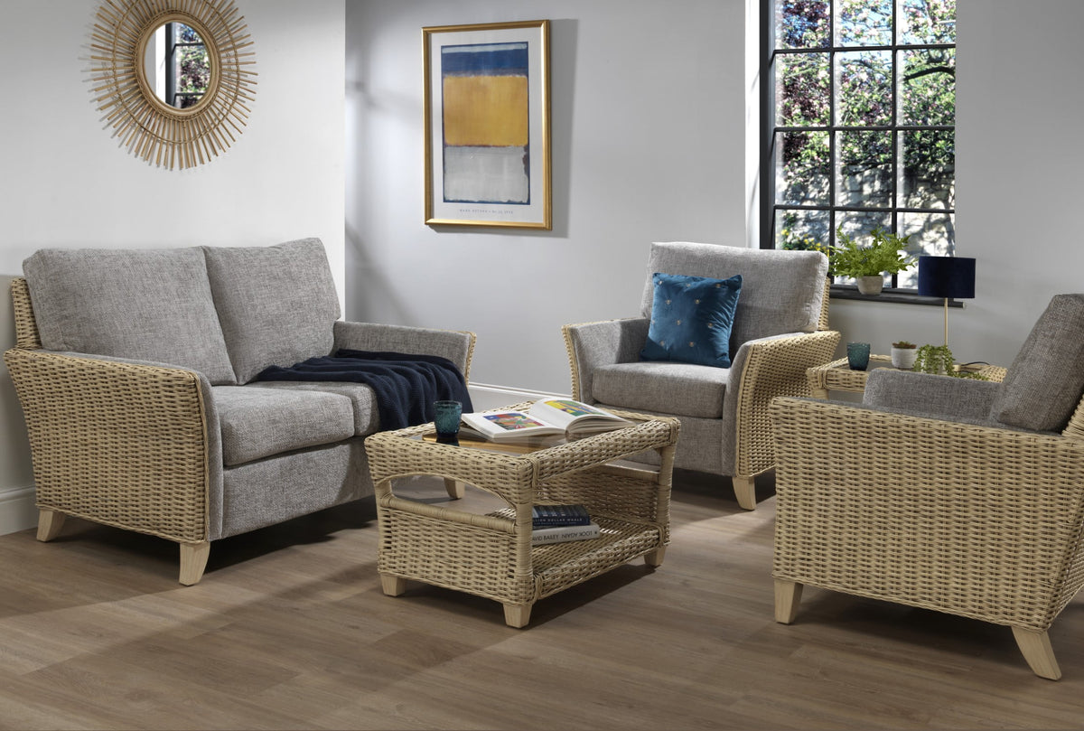 arlington jubilee grey 2 seater rattan suite lifestyle