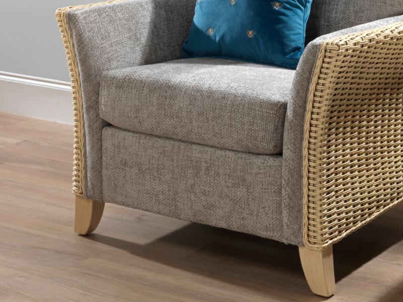 Arlington Wicker Armchair - Modern & Eco-Friendly