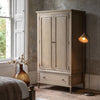 Artisan 2 Door 1 Drawer Wardrobe - Natural