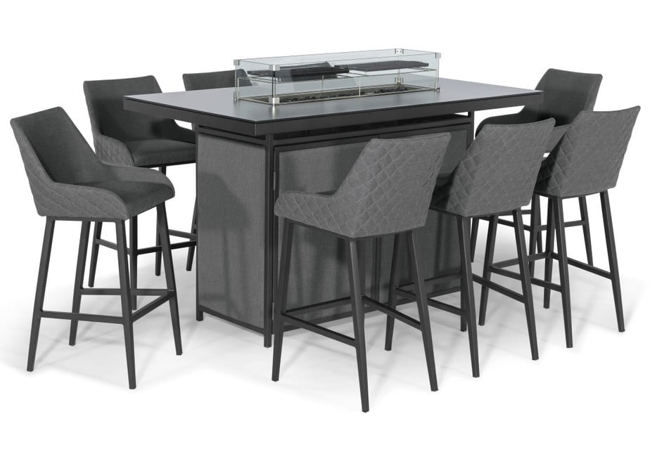 Aruba-8-seat-bar-seat-dining-set-with-Fire-Pit-table