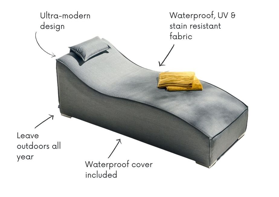 aruba recline sun lounger 2