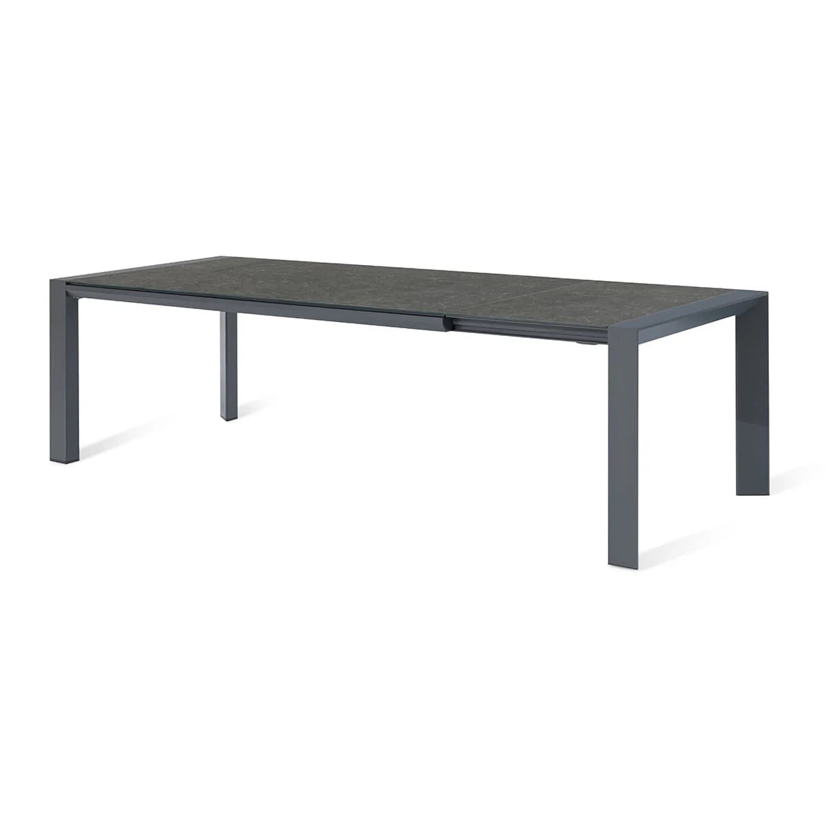 Aruba 10 Seat Extending Dining Set - Zinc Grey