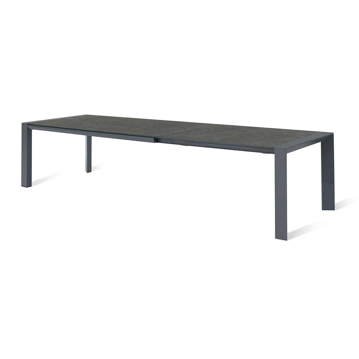 Aruba 10 Seat Extending Dining Set - Zinc Grey
