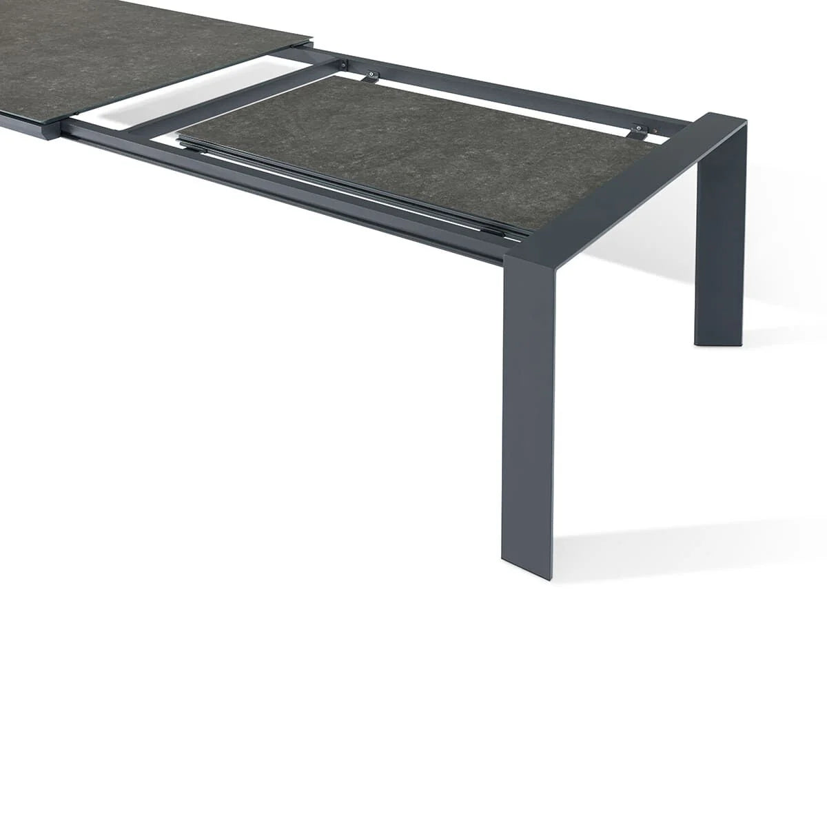 Aruba 10 Seat Extending Dining Set - Zinc Grey