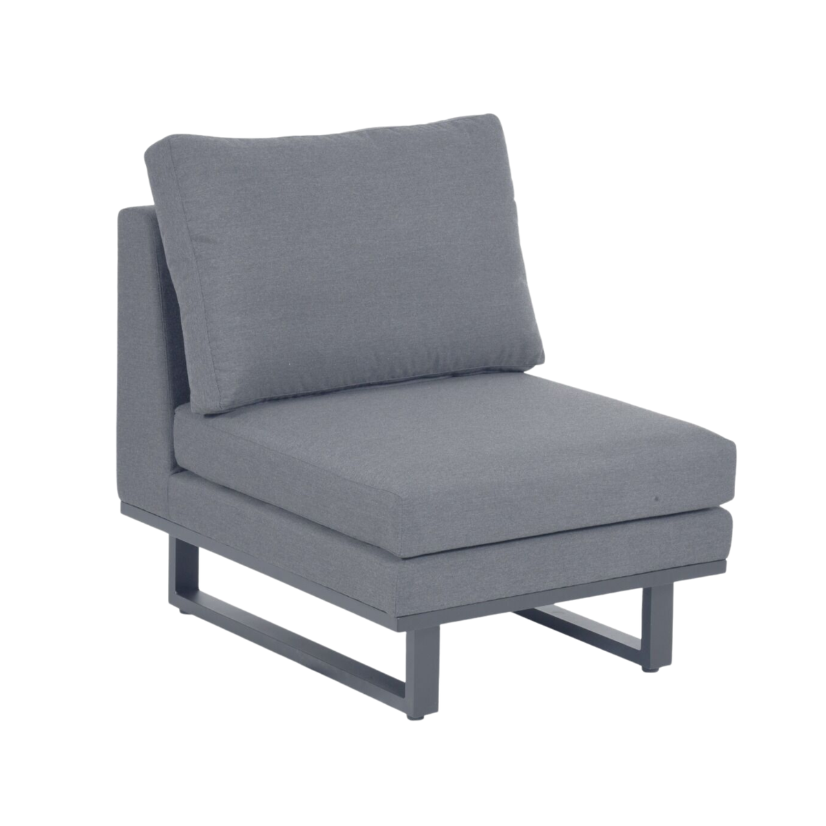 Aruba Outdoor Fabric Armless Chair