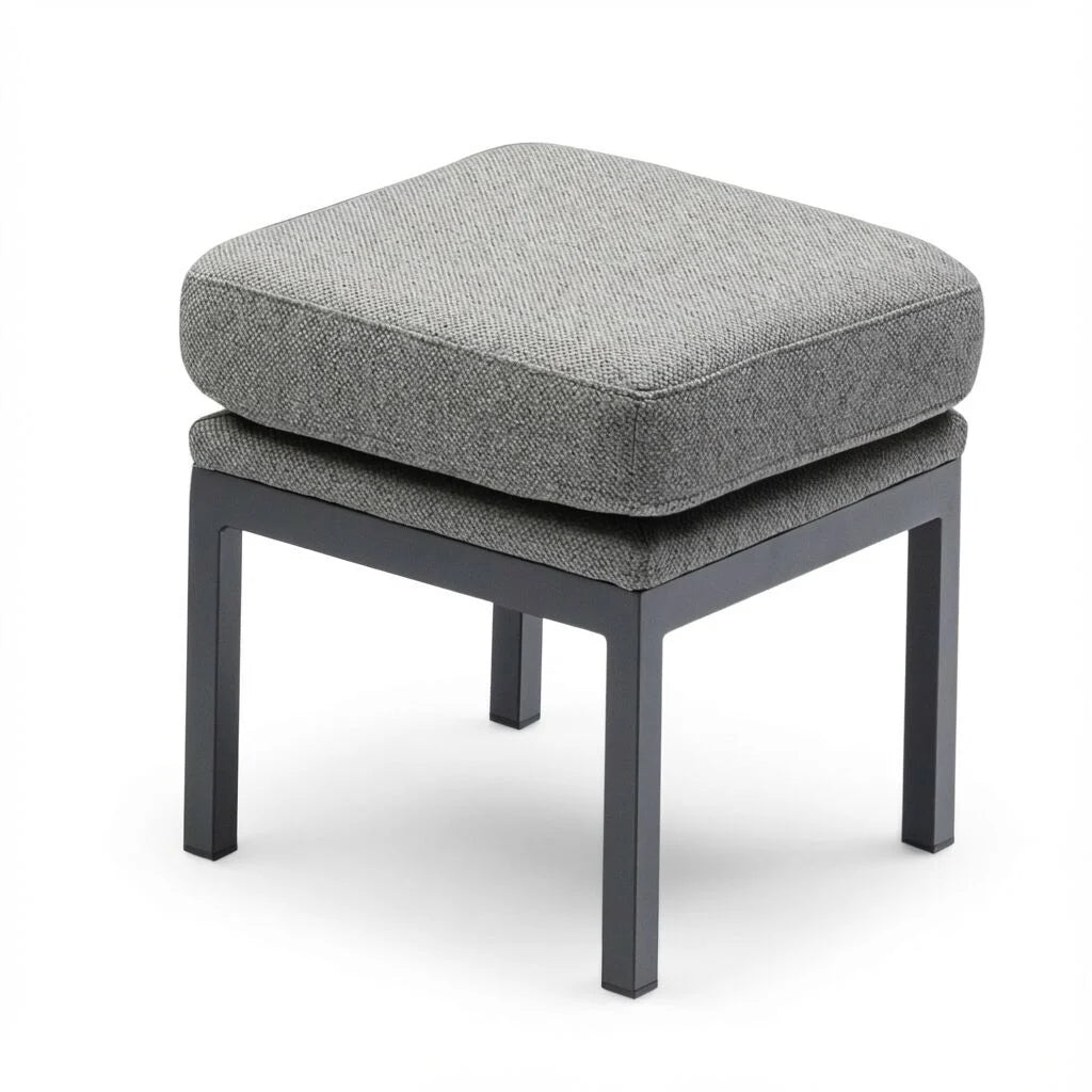 Aruba Rectangular Corner Dining Set with Rising Table - Zinc Grey