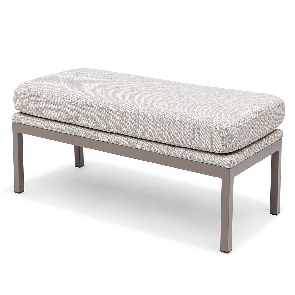 Aruba Square Corner Dining Set with Rising Table - Latte