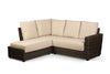 Ascot Rattan Outdoor RHF Corner Sofa with Beige Cushion