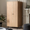 Ashgrove 2 Door Wardrobe - Natural