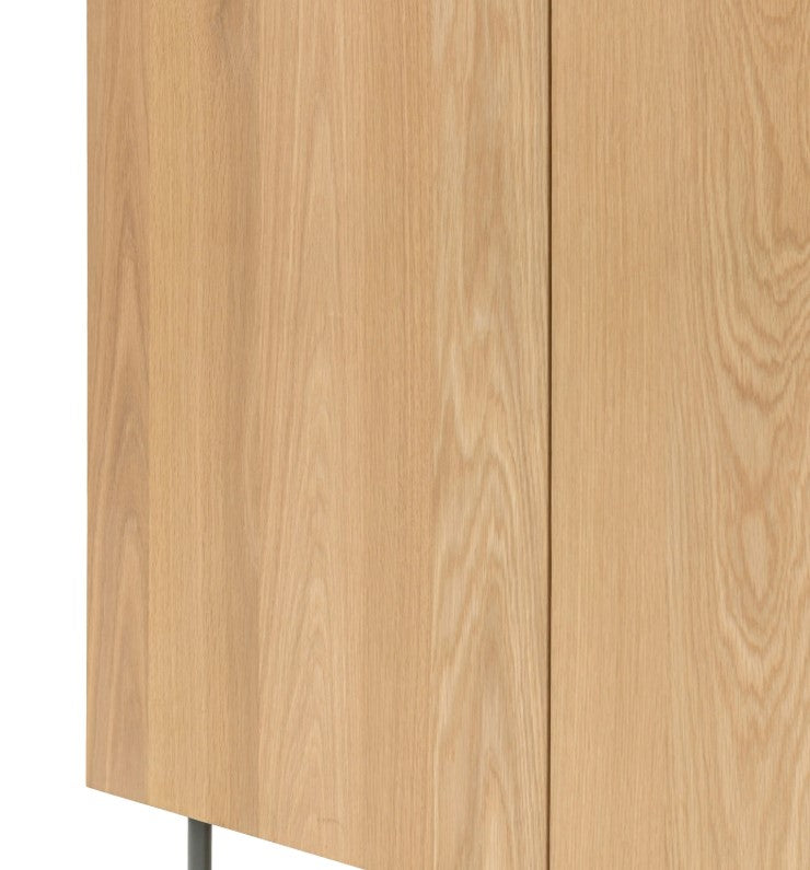 Ashgrove 2 Door Wardrobe - Natural