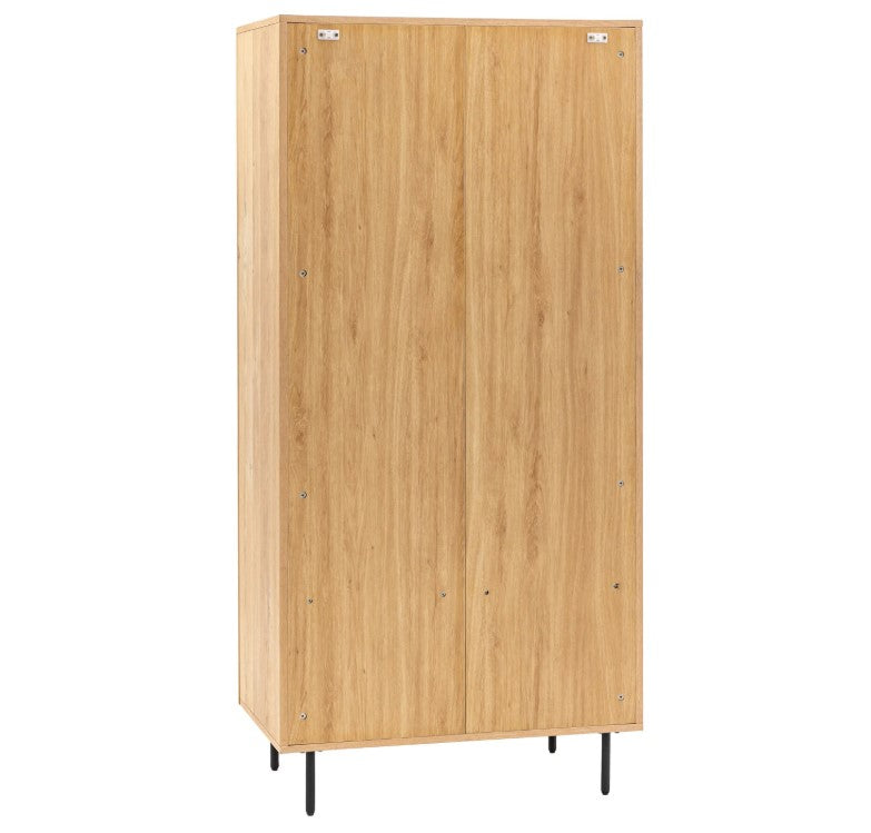 Ashgrove 2 Door Wardrobe - Natural