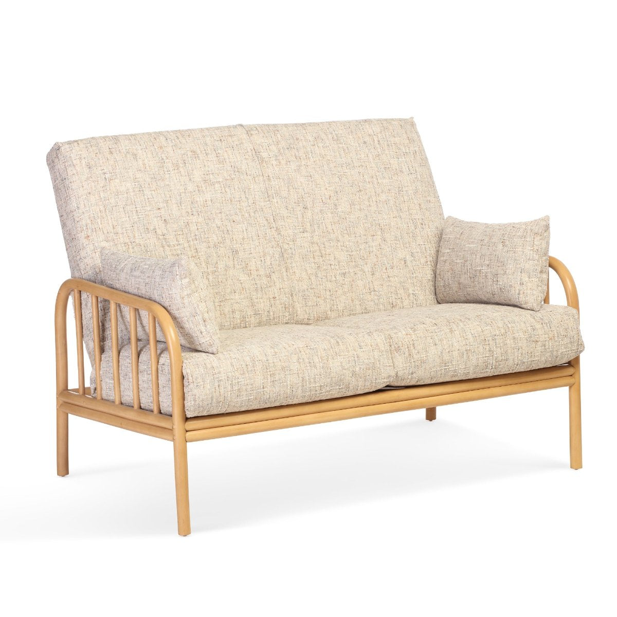 aspen light oak 2 seater suite