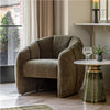 Atella Tub Chair Moss Green