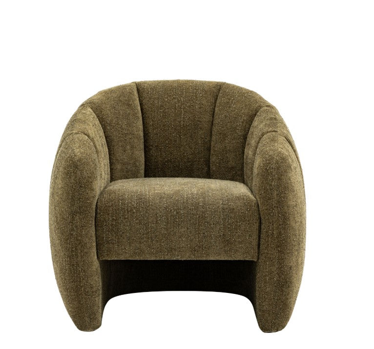 Atella Tub Chair Moss Green