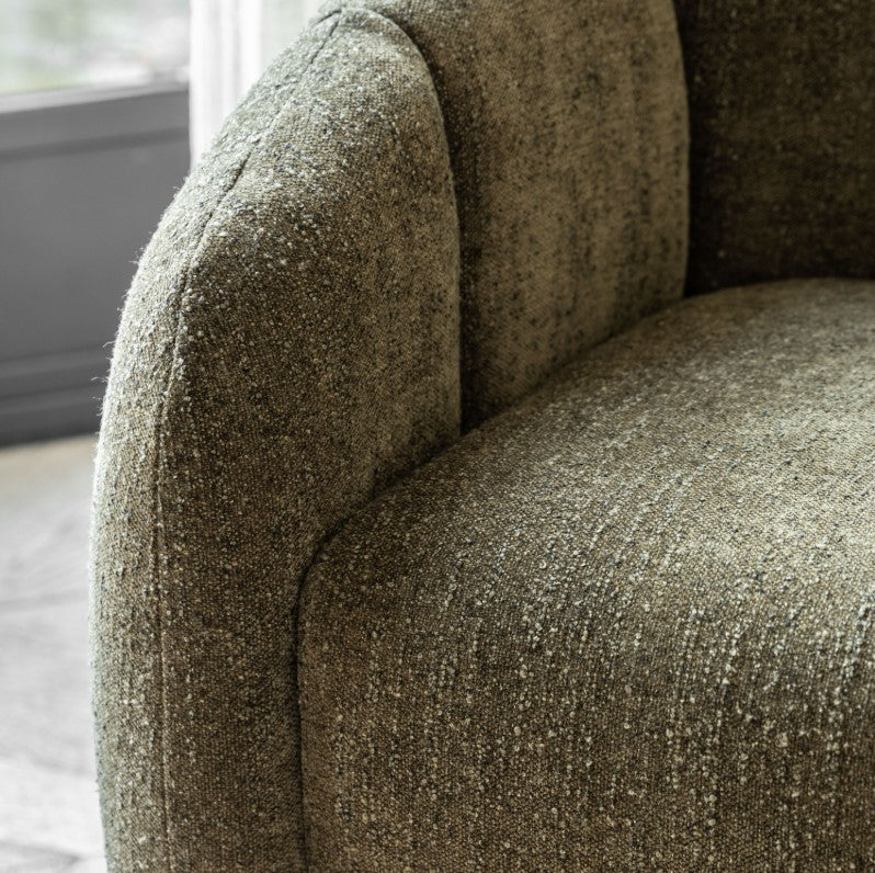 Atella Tub Chair Moss Green