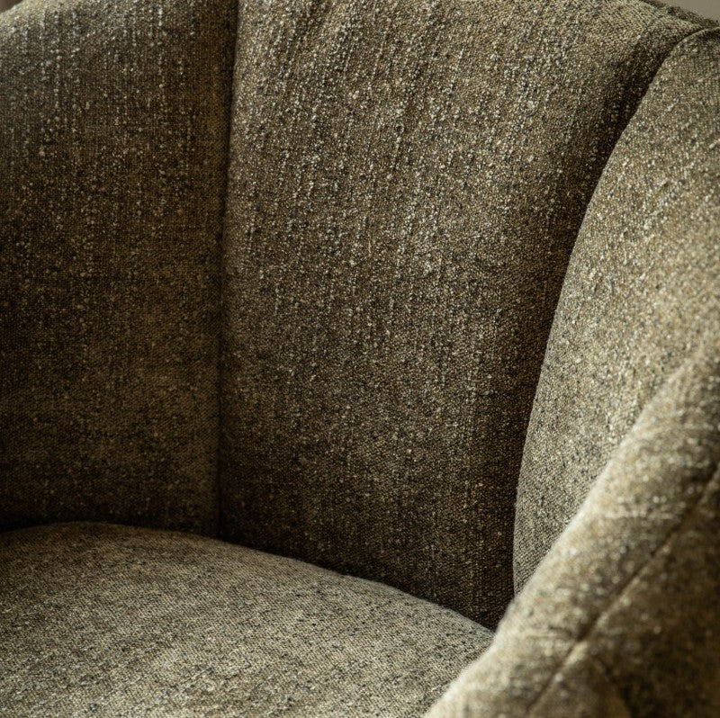 Atella Tub Chair Moss Green