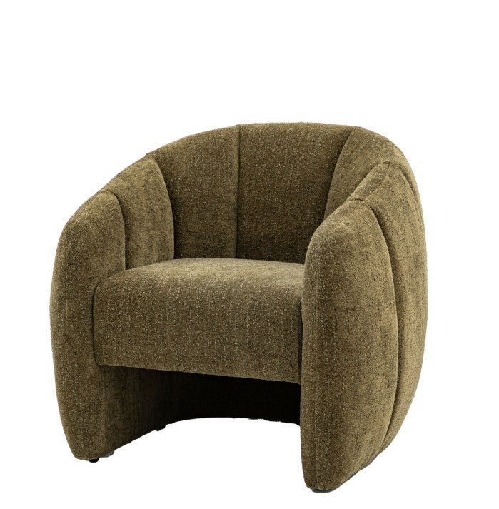 Atella Tub Chair Moss Green