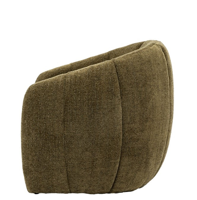 Atella Tub Chair Moss Green