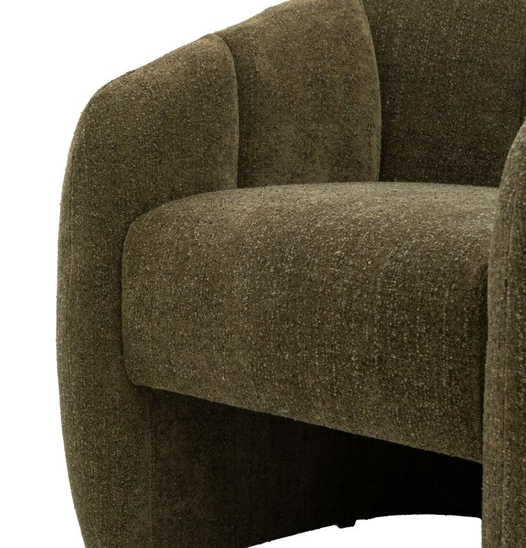Atella Tub Chair Moss Green
