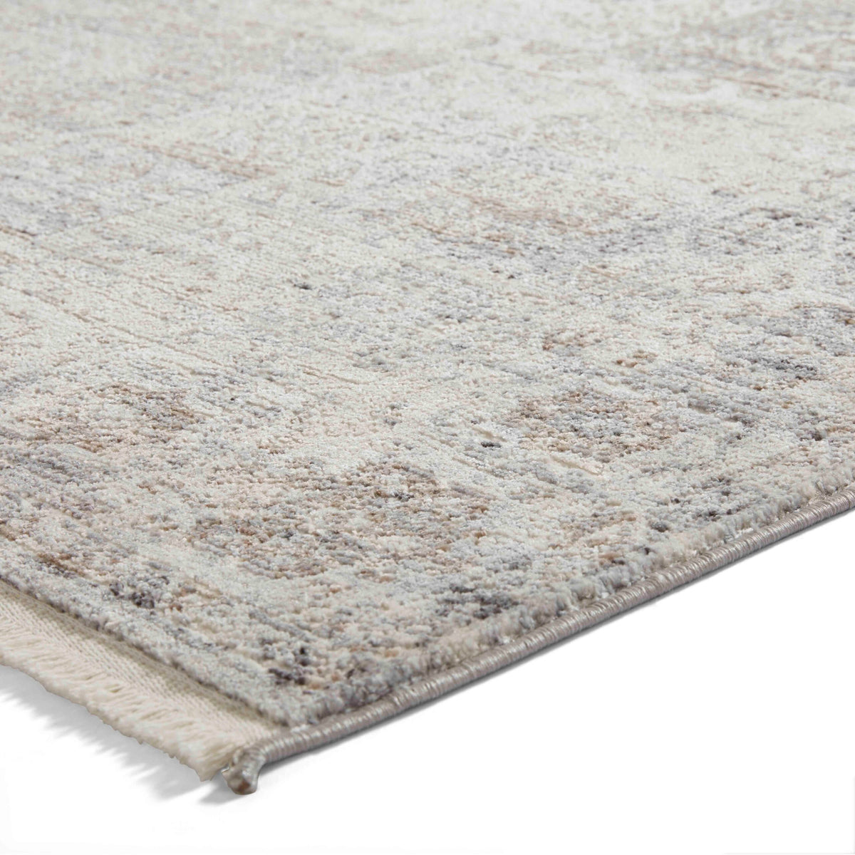 minerva flat rug in grey 2 sizes available