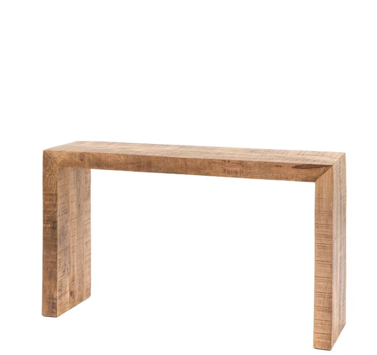 lopa Mango Wood Hallway Console Table