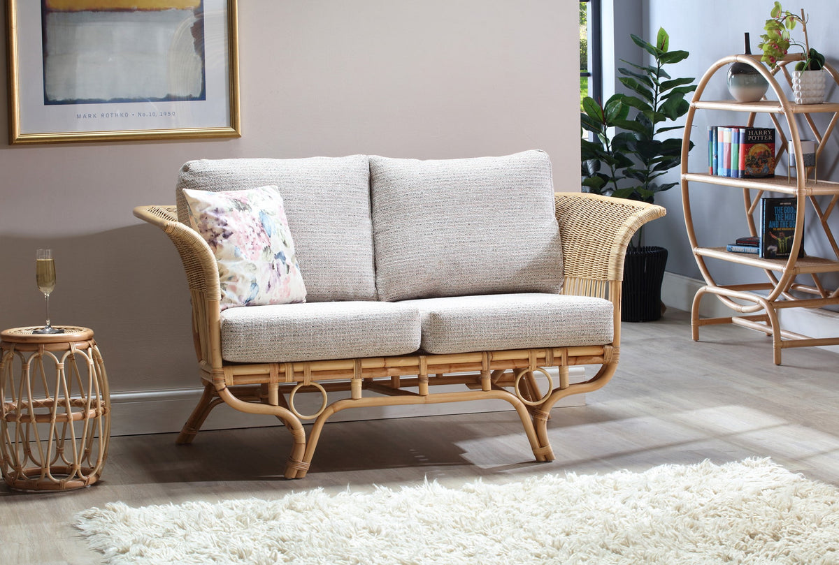 beijing sofa in blush tweed