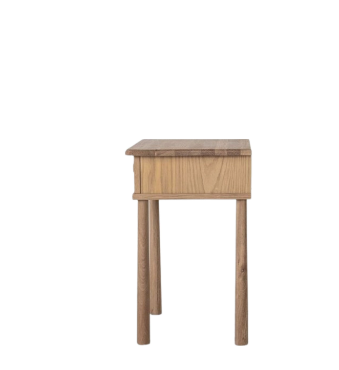 Wycombe Oak 1 Drawer Bedside Table