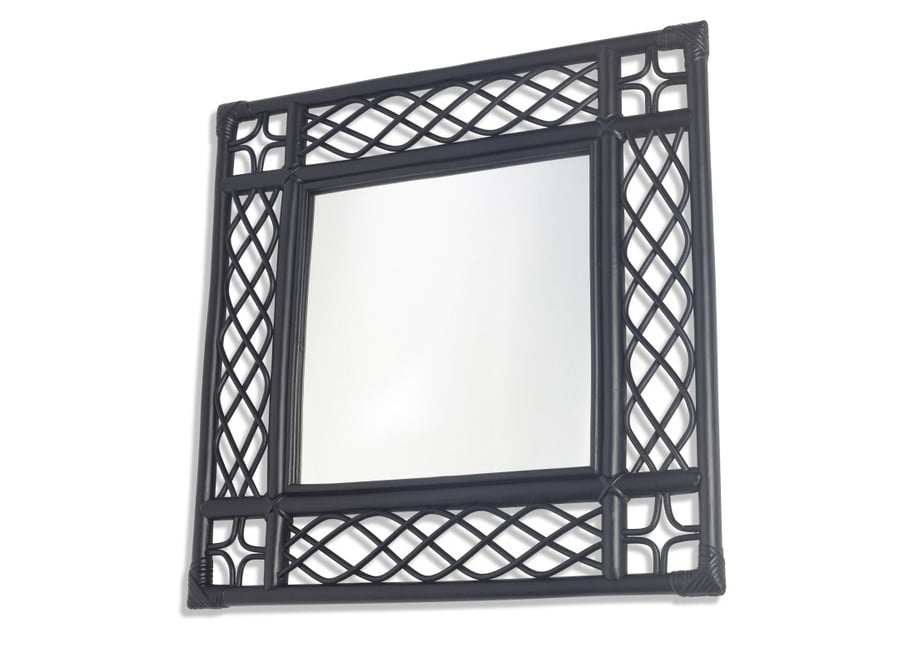 BLACK-VINTAGE-RECTANGLE-RATTAN-MIRROR