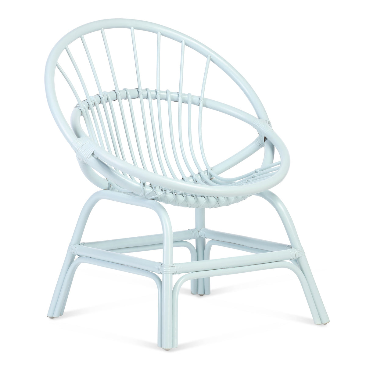 Blue Moon Rattan Chair