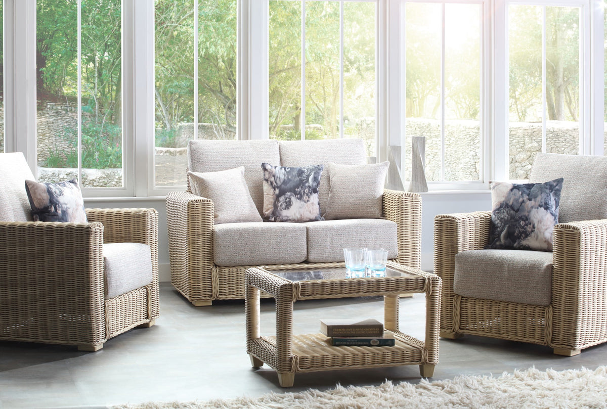 burford natural wash tweed blush 2seater 3pc set web