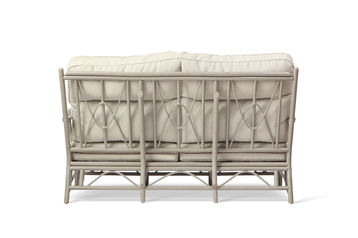 Bali Grey Cane 3 Seater Sofa