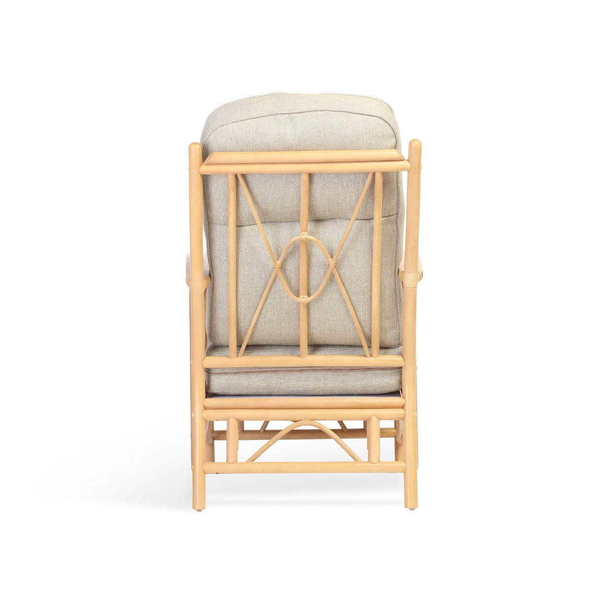 Bali Light Oak Cane Armchair
