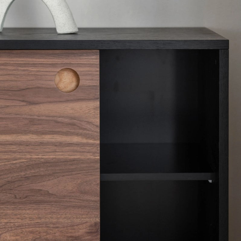 Bartivio Wooden 2 Door Sideboard Cabinet