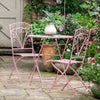 Barundi 2 Seater Folding Bistro Set - Pink