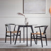 Baya Round Dining Table in Black