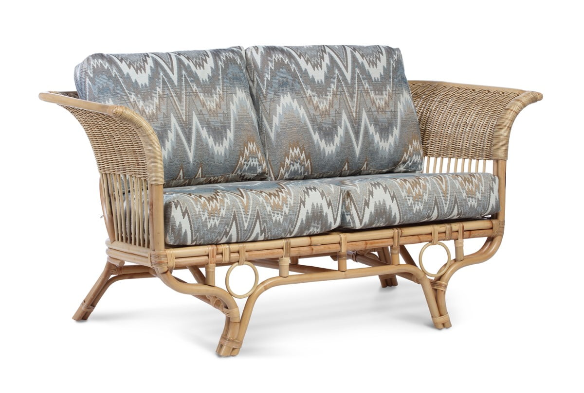 beijing 2 seater rattan sofa in alpine