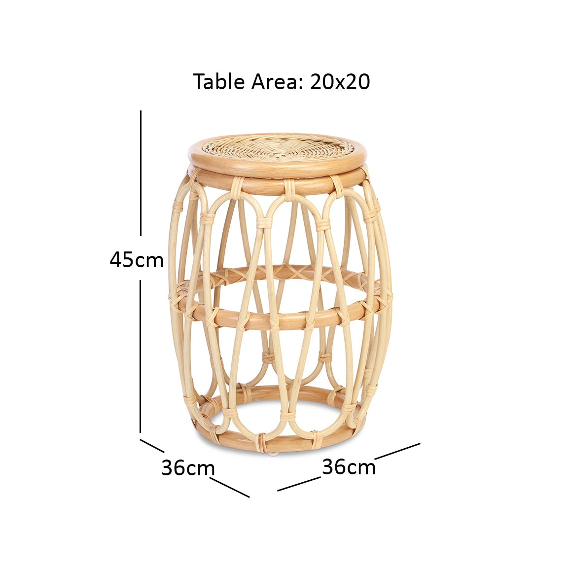 Natural Shanghai Chairs and Beijing Table Bistro