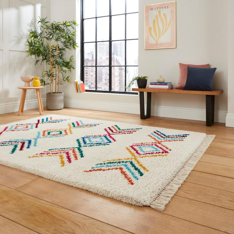 rabat tufted rug c444 3 sizes available