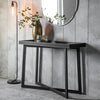 Boho Black Mango Wood Boutique Console Table