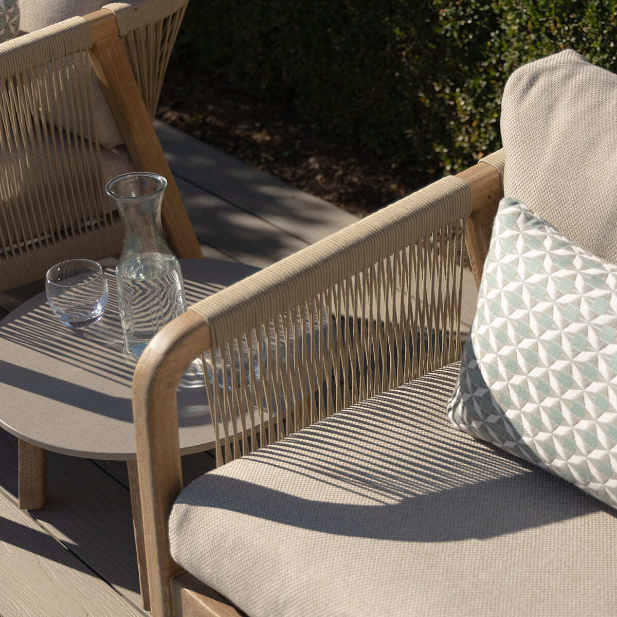 Brisbane Lounge Chair - Acacia Wood Brown