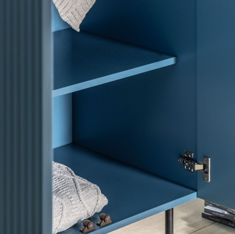 Buckton 2 Door Wardrobe - Blue