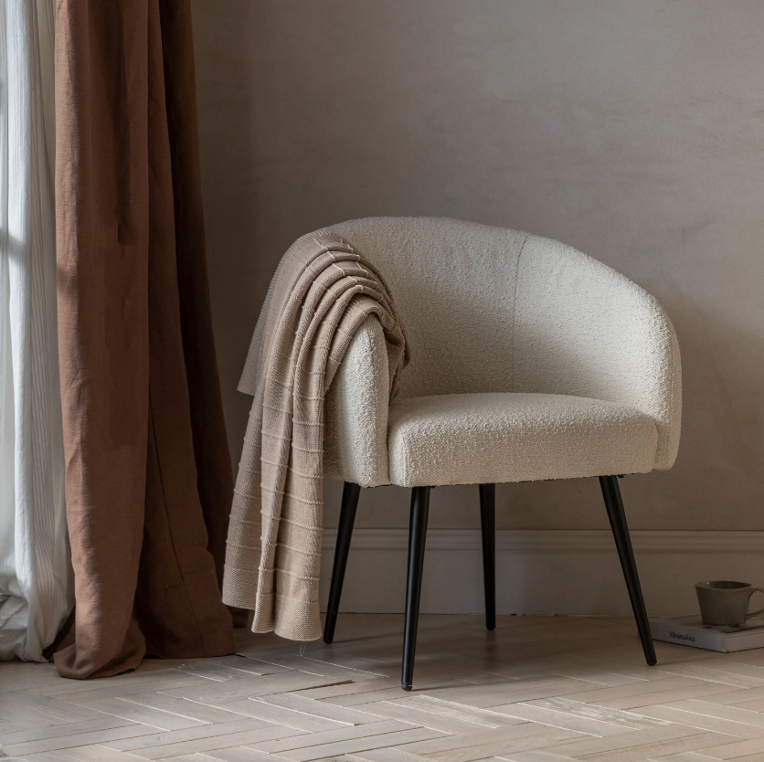 Bugatti Faux Sheepskin Tub Chair