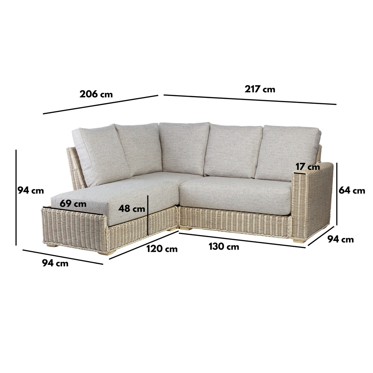 Burford Corner Sofa - Right Arm Facing