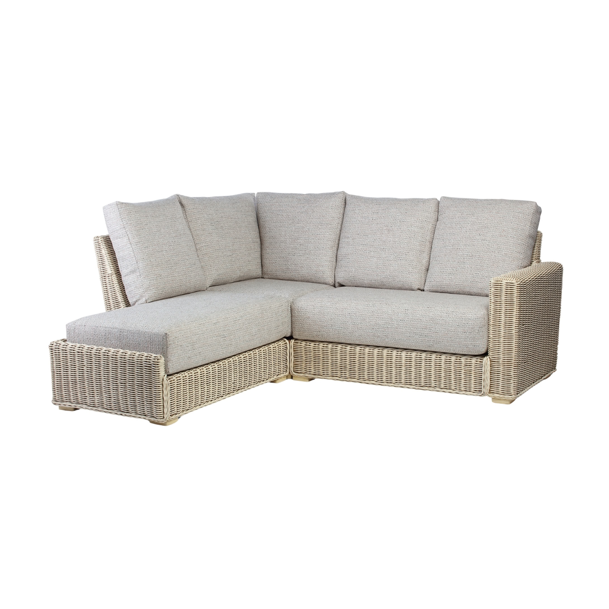 Burford Corner Sofa in Blush Tweed