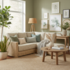 Burford Corner Sofa in Farrow